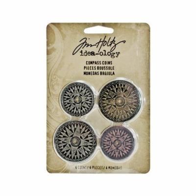 Idea-ology Tim Holtz Compass - Coins